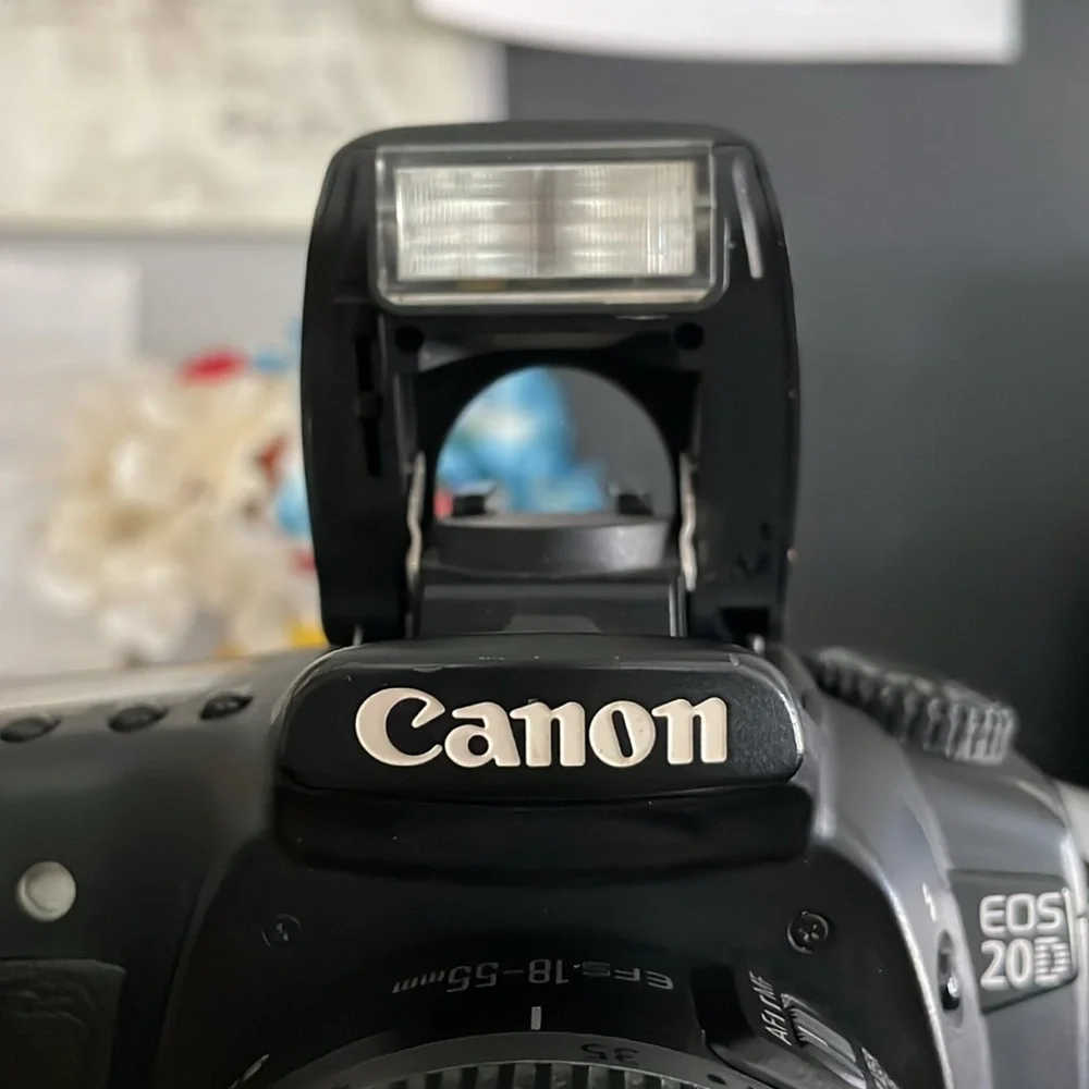 Canon DSLR EOS 20D w/ EFS 18-55mm Stabilizer Lens